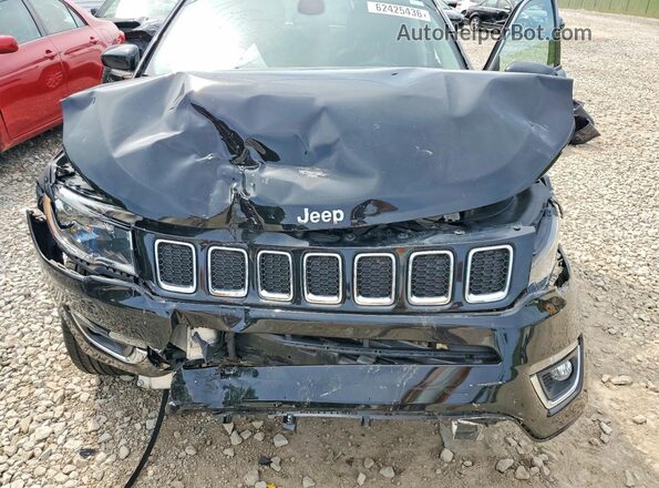 3C4NJDCB0LT132092 2020 JEEP COMPASS Black Вид підкапотного простору