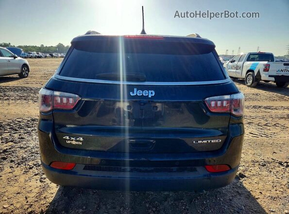 3C4NJDCB1JT374905 2018 JEEP COMPASS Black Հետևի տեսք