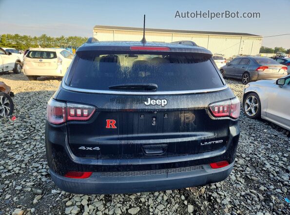 3C4NJDCB1JT432947 2018 JEEP COMPASS Black Rear view