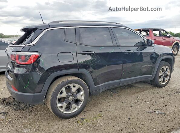 3C4NJDCB1KT673229 2019 JEEP COMPASS Black Trasero derecho