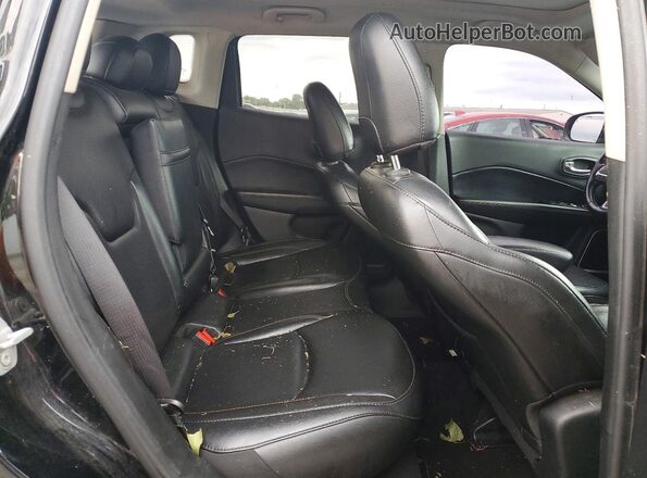 3C4NJDCB1KT673229 2019 JEEP COMPASS Black Vista interior trasera