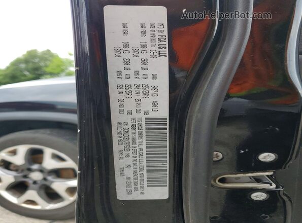 3C4NJDCB1KT673229 2019 JEEP COMPASS Black Vista de la etiqueta del VIN