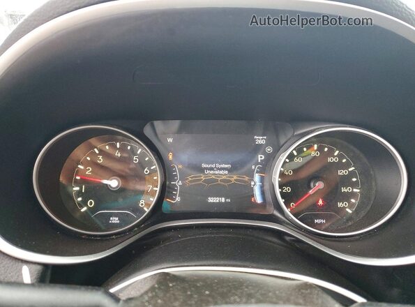 3C4NJDCB1KT673229 2019 JEEP COMPASS Black Vista del cuadro de instrumentos