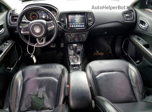 3C4NJDCB1KT673229 2019 JEEP COMPASS Black Vista del salpicadero