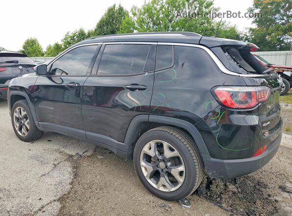 3C4NJDCB1KT673229 2019 JEEP COMPASS Black Trasero izquierdo