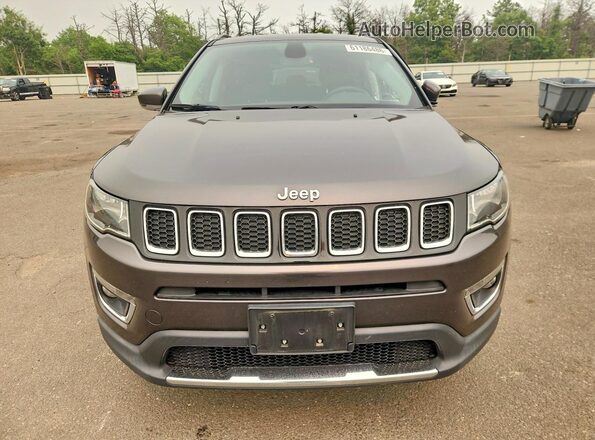 3C4NJDCB1KT683419 2019 JEEP COMPASS Gray Вид спереду