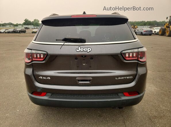 3C4NJDCB1KT683419 2019 JEEP COMPASS Gray Вид ззаду