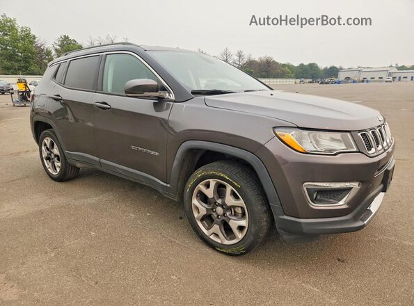 3C4NJDCB1KT683419 2019 JEEP COMPASS Gray Передня права чверть