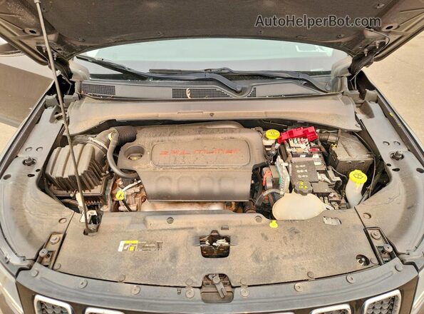 3C4NJDCB1KT683419 2019 JEEP COMPASS Gray Вид підкапотного простору