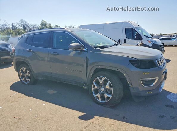 3C4NJDCB1KT791104 2019 JEEP COMPASS Gray წინა მარჯვენა