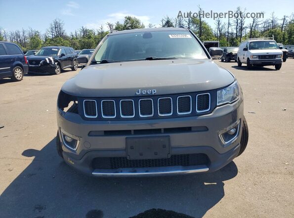 3C4NJDCB1KT791104 2019 JEEP COMPASS Gray წინა ხედი