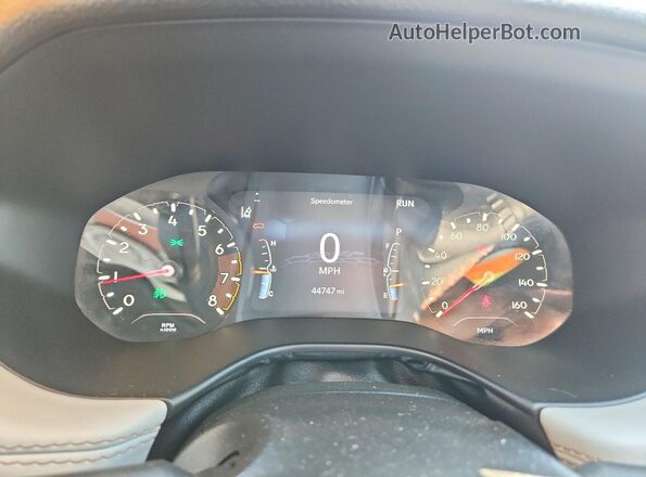 3C4NJDCB1NT210348 2022 JEEP COMPASS Gray ხელსაწყოთა პანელის ხედი