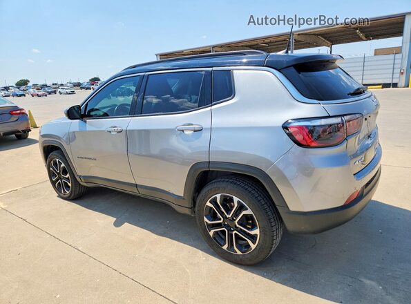 3C4NJDCB1NT210348 2022 JEEP COMPASS Gray უკანა მარცხენა