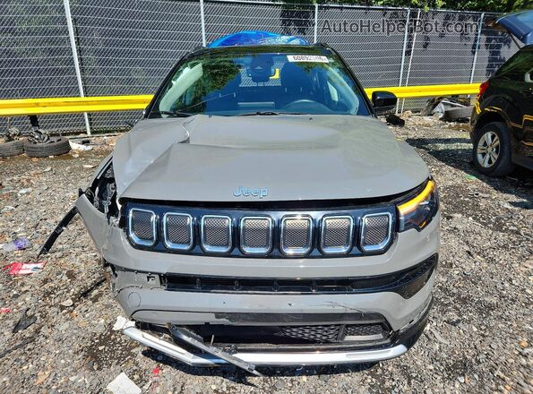3C4NJDCB1NT213105 2022 JEEP COMPASS Gray Vista frontal