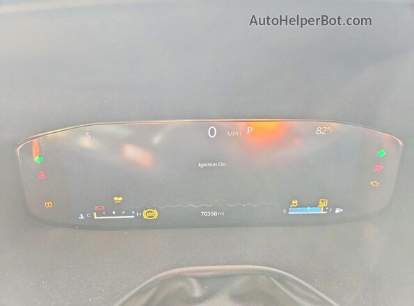 3C4NJDCB1NT213105 2022 JEEP COMPASS Gray Vista del cuadro de instrumentos