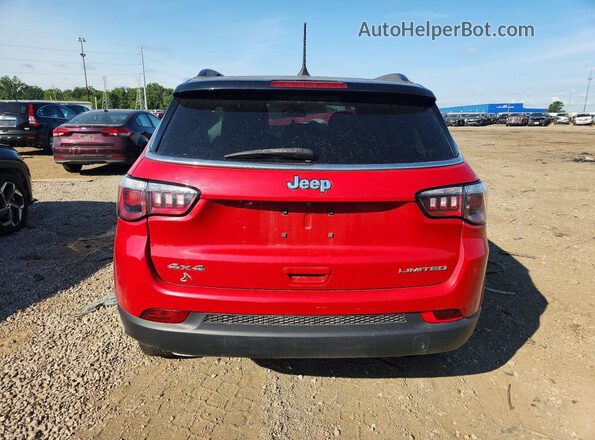 3C4NJDCB2LT216205 2020 JEEP COMPASS Red Вид ззаду