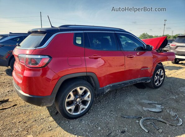3C4NJDCB2LT216205 2020 JEEP COMPASS Red Задня права чверть
