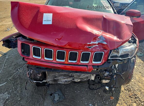 3C4NJDCB2LT216205 2020 JEEP COMPASS Red Вид підкапотного простору