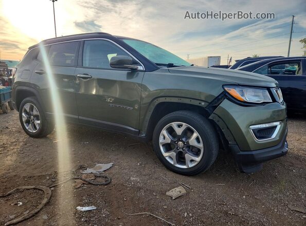 3C4NJDCB3MT599024 2021 JEEP COMPASS Green Передня права чверть