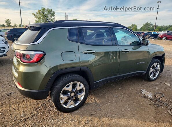 3C4NJDCB3MT599024 2021 JEEP COMPASS Green Задня права чверть