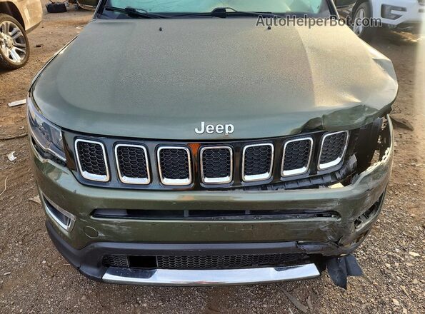 3C4NJDCB3MT599024 2021 JEEP COMPASS Green Вид підкапотного простору