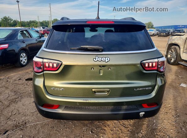 3C4NJDCB3MT599024 2021 JEEP COMPASS Green Вид ззаду