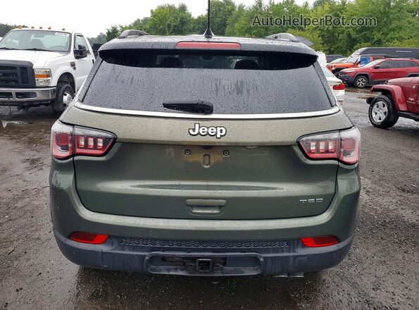 3C4NJDCB4JT163665 2018 JEEP COMPASS Green უკანა ხედი