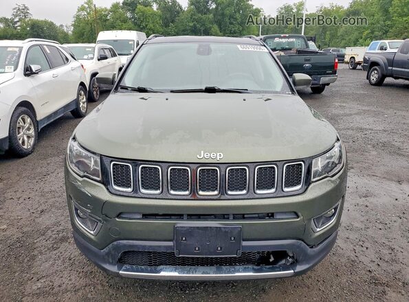3C4NJDCB4JT163665 2018 JEEP COMPASS Green წინა ხედი