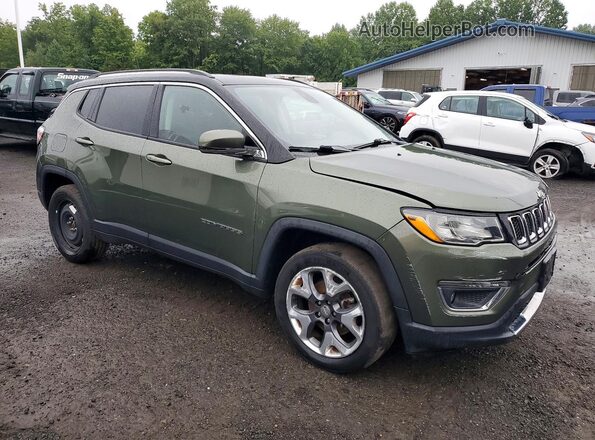 3C4NJDCB4JT163665 2018 JEEP COMPASS Green წინა მარჯვენა