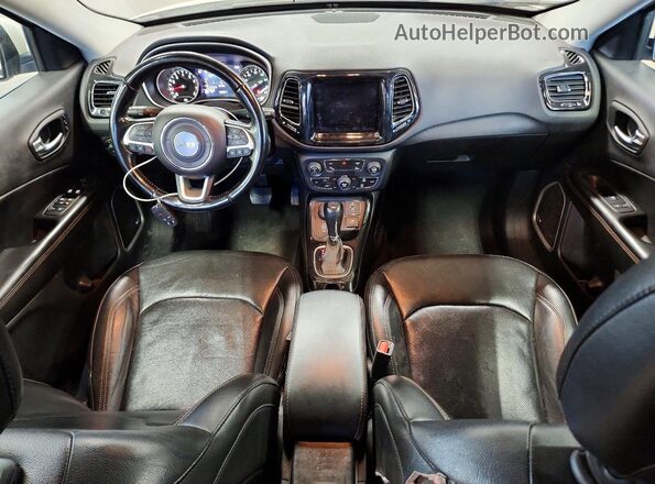 3C4NJDCB4MT596097 2021 JEEP COMPASS White Вид панелі приладів