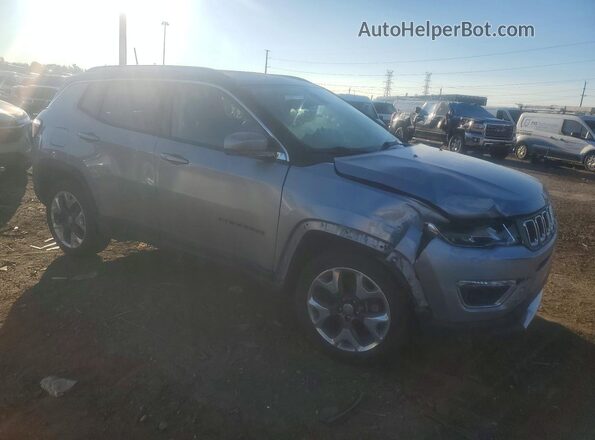 3C4NJDCB5JT424009 2018 JEEP COMPASS Gray Передня права чверть