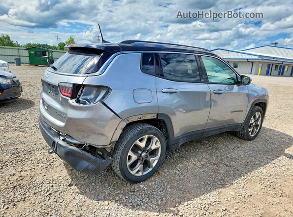 3C4NJDCB7JT222241 2018 JEEP COMPASS Silver Rear right
