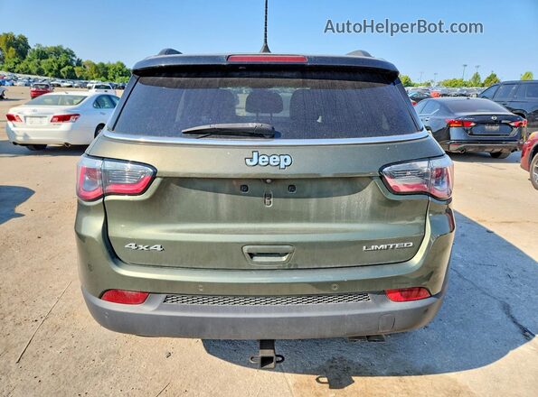 3C4NJDCB7KT746166 2019 JEEP COMPASS Зеленый Вид сзади