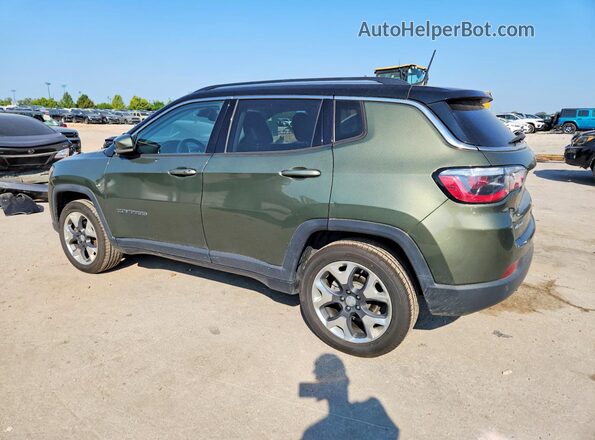 3C4NJDCB7KT746166 2019 JEEP COMPASS Зеленый Задняя левая четверть