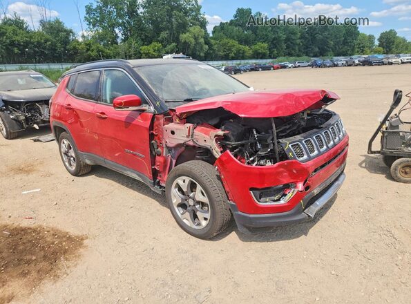 3C4NJDCB7LT146653 2020 JEEP COMPASS Red წინა მარჯვენა