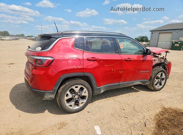 3C4NJDCB7LT146653 2020 JEEP COMPASS Red უკანა მარჯვენა
