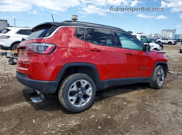 3C4NJDCB7MT512581 2021 JEEP COMPASS Red Задня права чверть