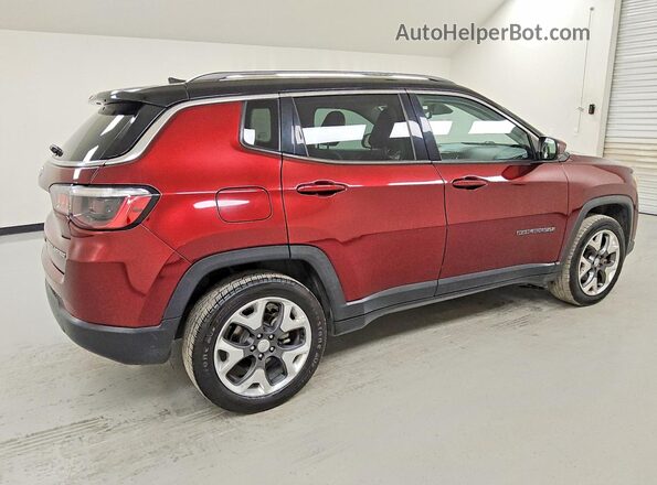 3C4NJDCBXMT601058 2021 JEEP COMPASS Red Tył prawy