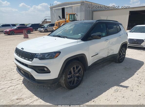 3C4NJDCN0TT214317 2026 JEEP COMPASS White Vista tres cuartos delantera izquierda