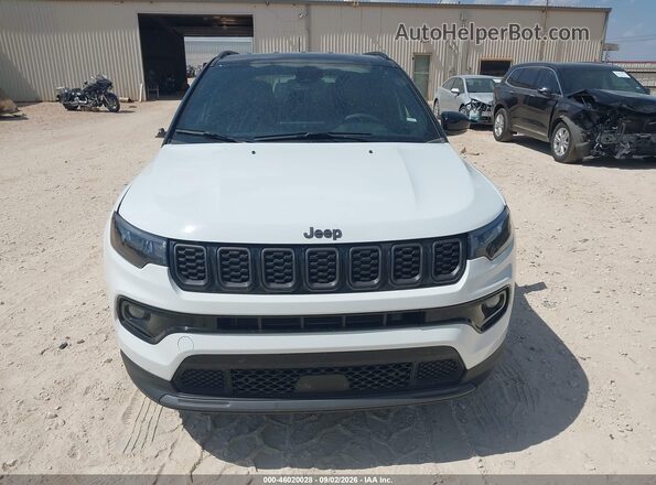3C4NJDCN0TT214317 2026 JEEP COMPASS White Vista del cuadro de instrumentos