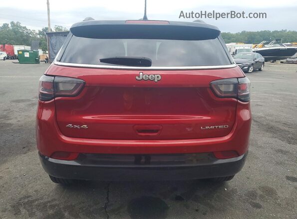 3C4NJDCN1ST601148 2025 JEEP COMPASS Red Widok z tyłu