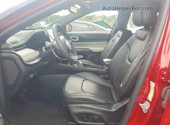 3C4NJDCN1ST601148 2025 JEEP COMPASS Red Widok wnętrza z przodu