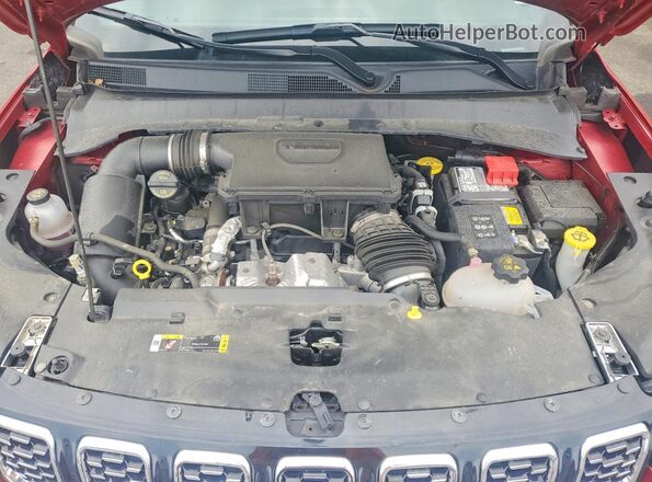 3C4NJDCN1ST601148 2025 JEEP COMPASS Red Widok komory silnika