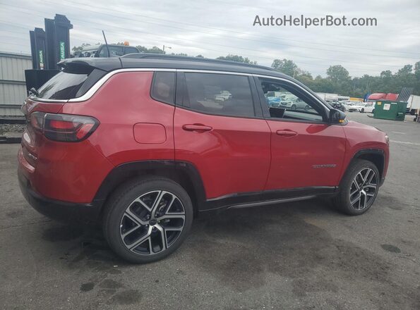 3C4NJDCN1ST601148 2025 JEEP COMPASS Red Widok wnętrza 360 stopni
