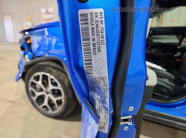 3C4NJDCN1TT271335 2026 JEEP COMPASS Blue Սալոնի 360 աստիճան տեսք