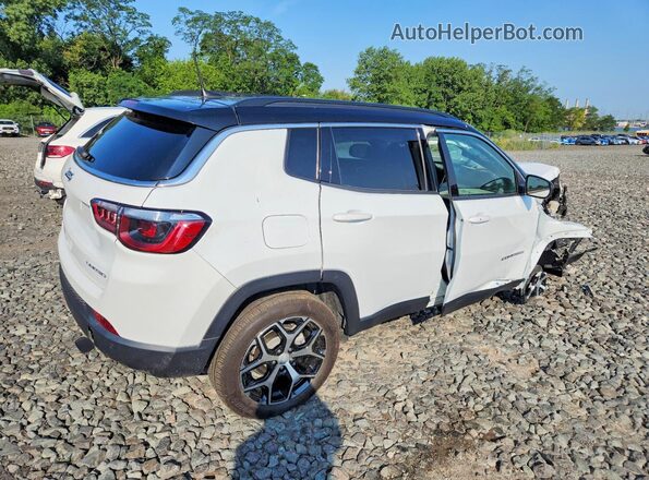 3C4NJDCN2RT165436 2024 JEEP COMPASS White Задня права чверть
