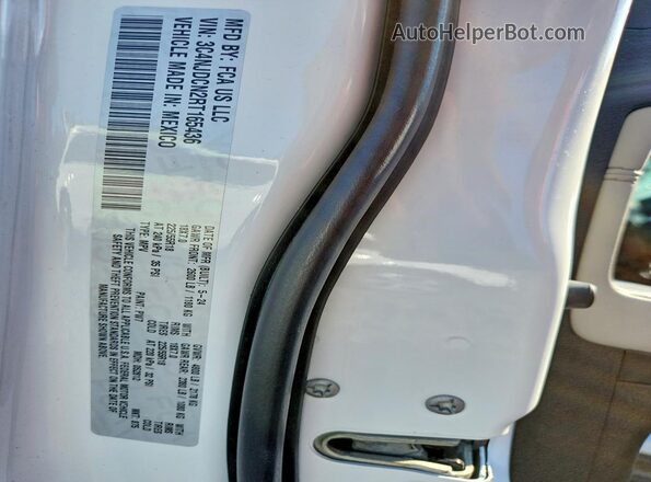 3C4NJDCN2RT165436 2024 JEEP COMPASS White Панорамний вид салону 360°