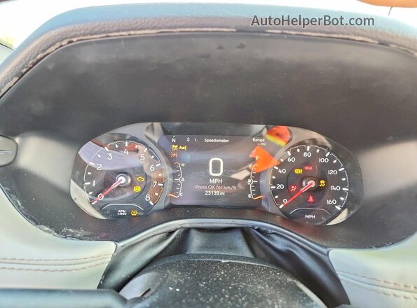 3C4NJDCN2RT165436 2024 JEEP COMPASS White Вид щитка приладів