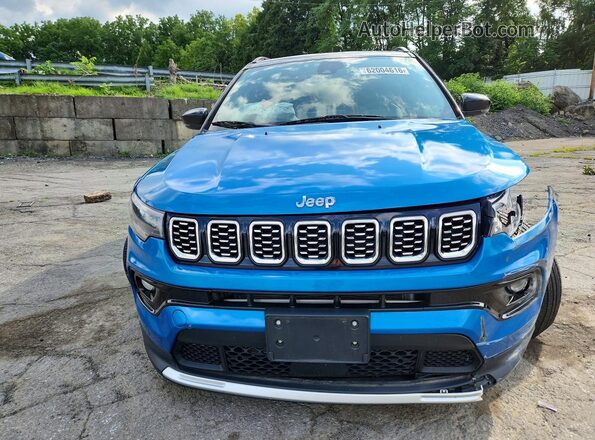 3C4NJDCN2ST501575 2025 JEEP COMPASS Blue Widok z przodu