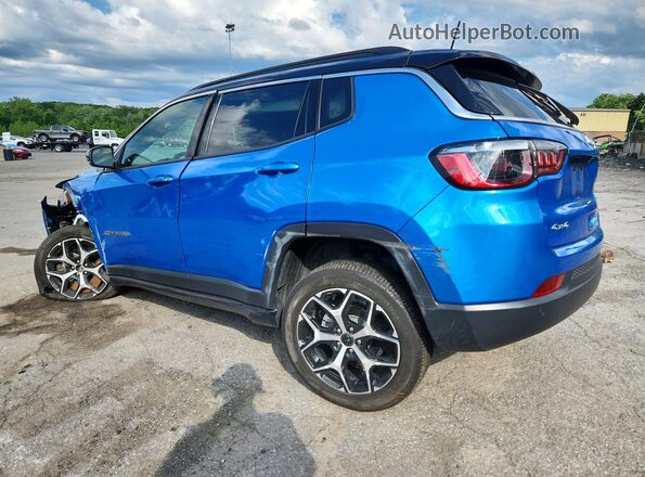 3C4NJDCN2ST501575 2025 JEEP COMPASS Blue Tył lewy